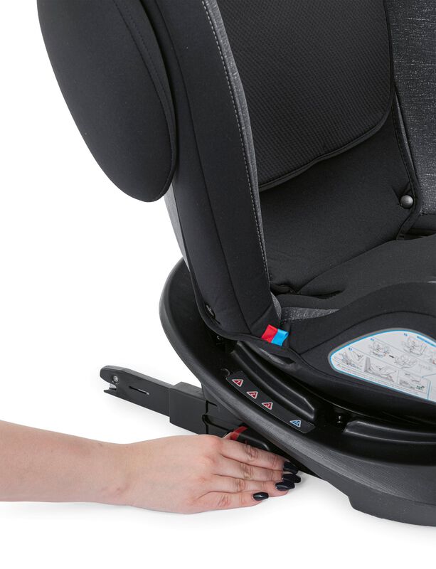 Unico Plus ISOFIX Baby Car Seat (0m+ to 36kg) (Oombra, Black) image number null